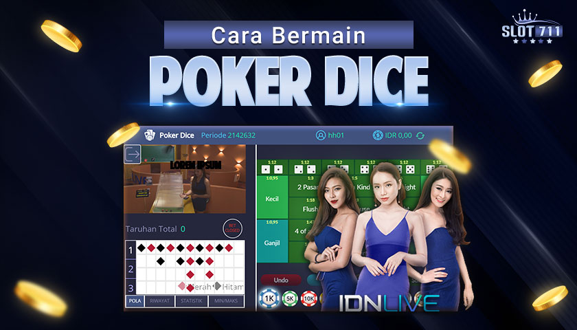 Cara Bermain Poker Dice