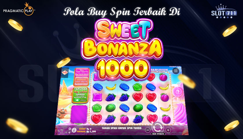 Pola Buy Spin Terbaik di Sweet Bonanza 1000