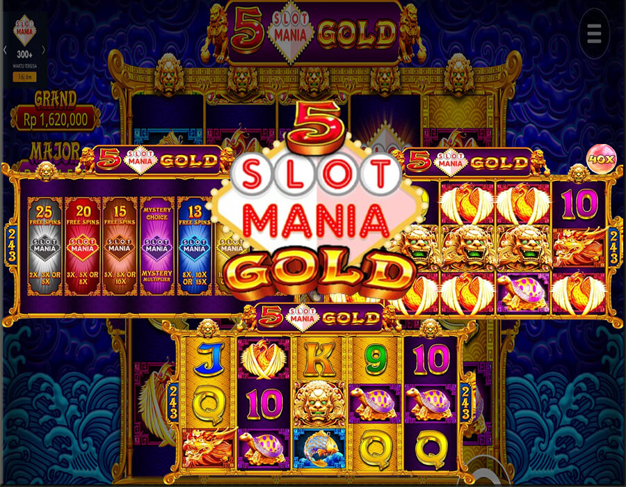 5 Slot Mania Gold - Meraih Kemenangan Bersama Pragmatic Play