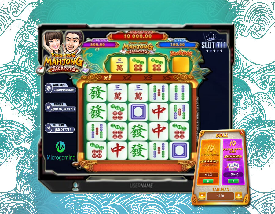 Pong Pong Mahjong Jackpots : Mainkan Sakarang Juga