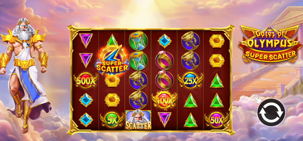 Eksklusif Gates Of Olympus Super Scatter